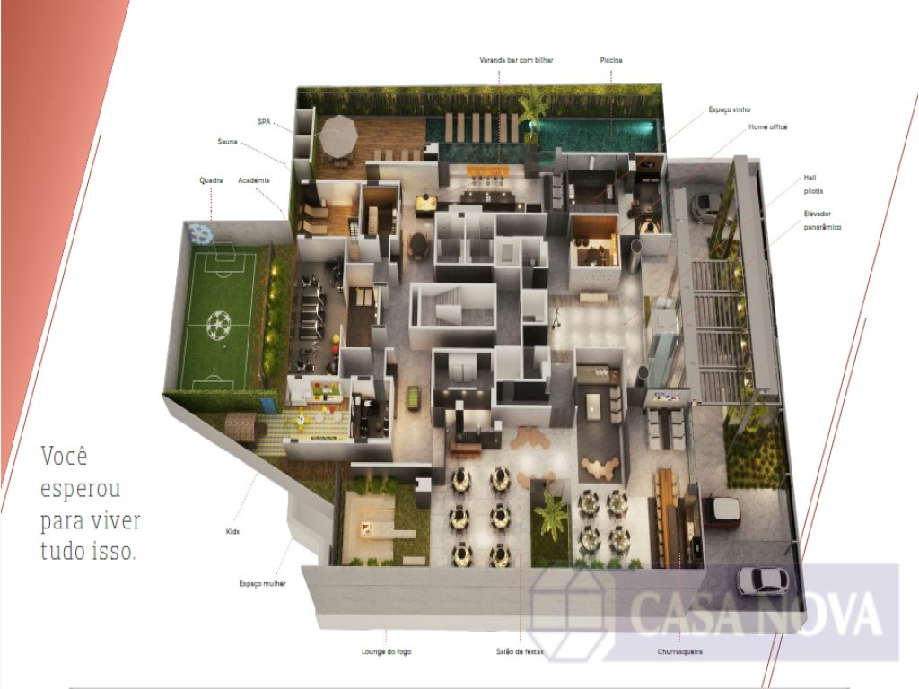 Apartamento à venda no Centro com 305 m², 4 quartos e 4 vagas — foto 4