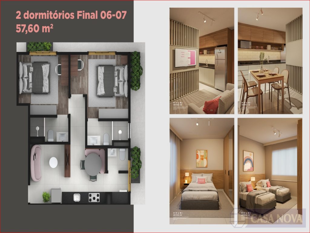 Flat à venda no Centro com 28 m² e 1 quarto — foto 4